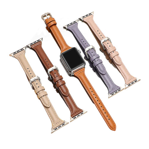 Pulseira para Smartwatch de Couro Slim