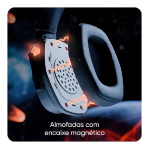 Headset Gamer Goldentec GT Orion Com Led RGB - Imagem 4