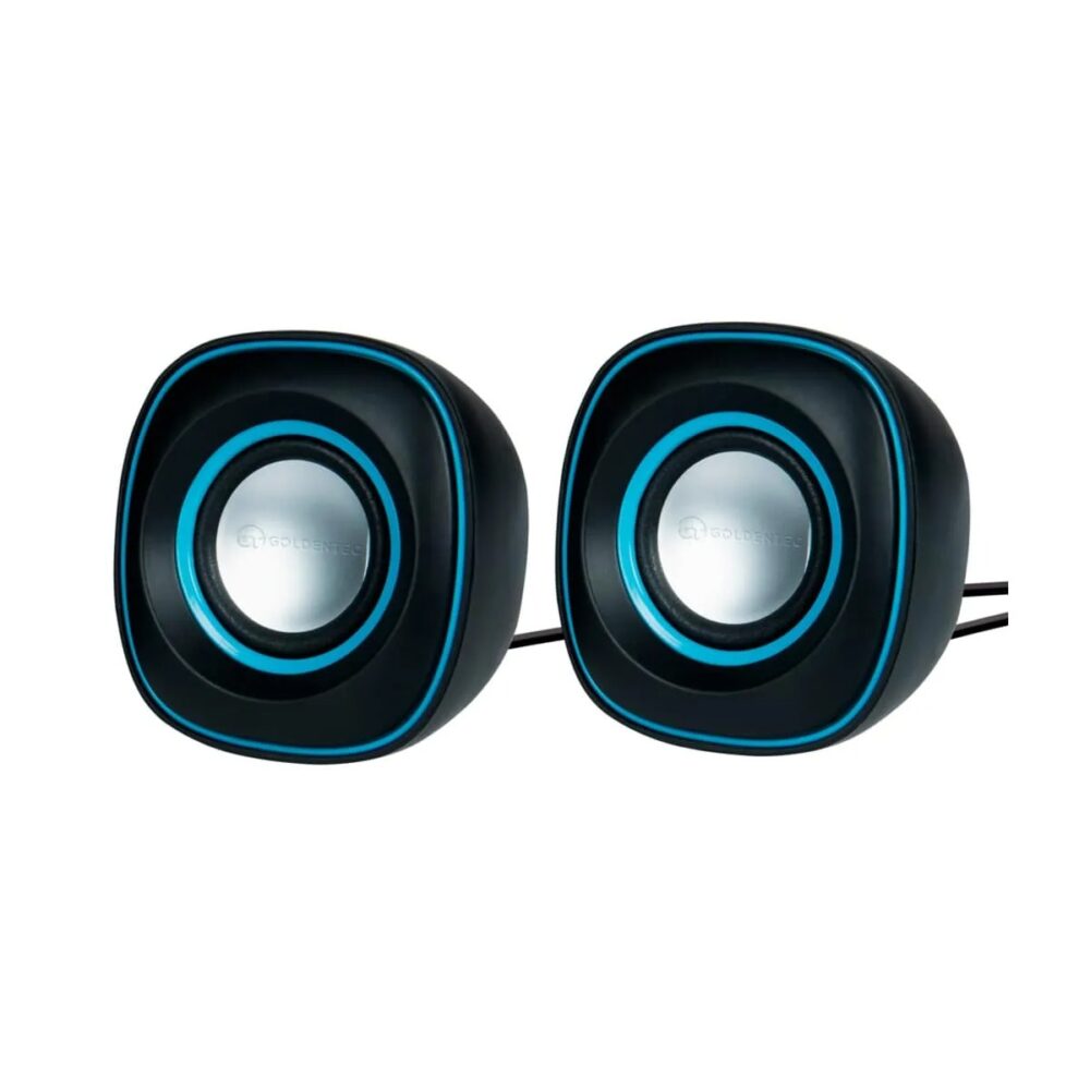 Caixa de Som 6W RMS Goldentec GT Sound 2.0