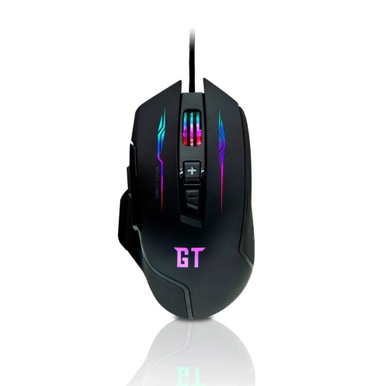 Mouse Gamer 12000 DPI GT Gamer Space Goldentec Com LED