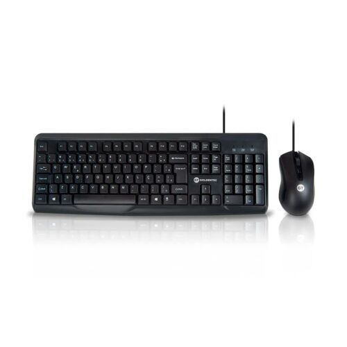 Kit Teclado e Mouse Elegance Com fio USB