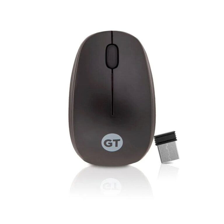 Mouse Recarregável Sem Fio USB Compact