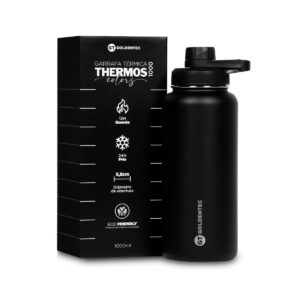 Garrafa Térmica Inox 1000ml Goldentec