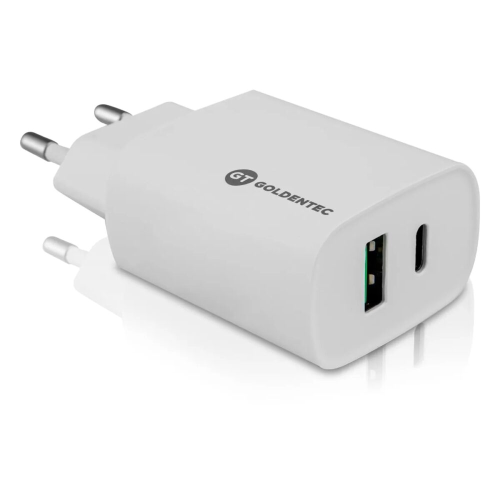 Carregador de Parede Fast Charge Goldentec 20W