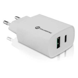 Carregador de Parede Fast Charge Goldentec 20W