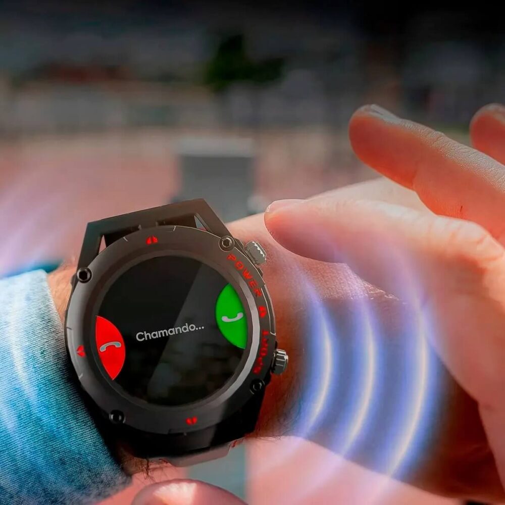 Smartwatch GT Track Goldentec Tela HD 34mm IP67 Bluetooth - Imagem 8