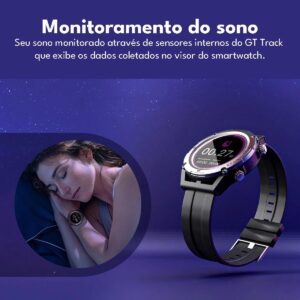 Smartwatch GT Track Goldentec Tela HD 34mm IP67 Bluetooth - Imagem 6